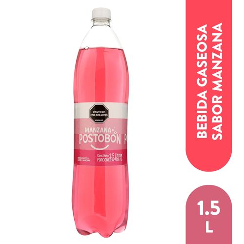 Bebida Gaseosa Postobon Manzana Cero - 1500 ml