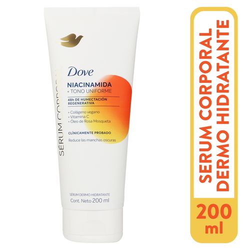 Crema Dove Niacinamida Tono Unifor - 200 ml