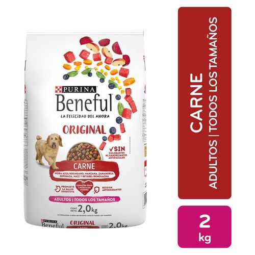 Alimento para perro adulto Beneful sabor carne - 2 kg