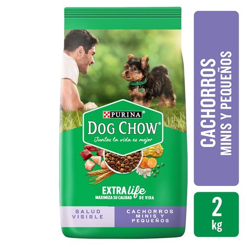 Alimento Dog Chow para cachorro raza pequeña - 2 kg