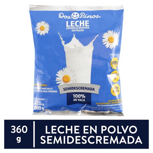 Leche Dos Pinos en Polvo Semidescremada - 360 g