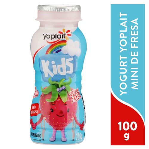 Yogurt Yoplait Infantil Con Fresa - 100 g