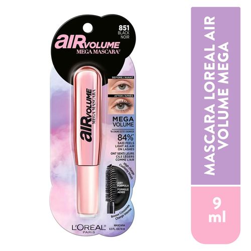 Máscara Para Pestañas L'Oréal Paris Lash Paradise Lavable -8.5ml