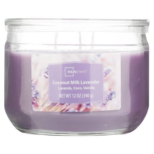 Vela Mainstays lavanda coco y vainilla - 340 g