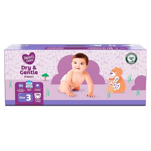 Pañales Great Value Talla 3 126 unidades