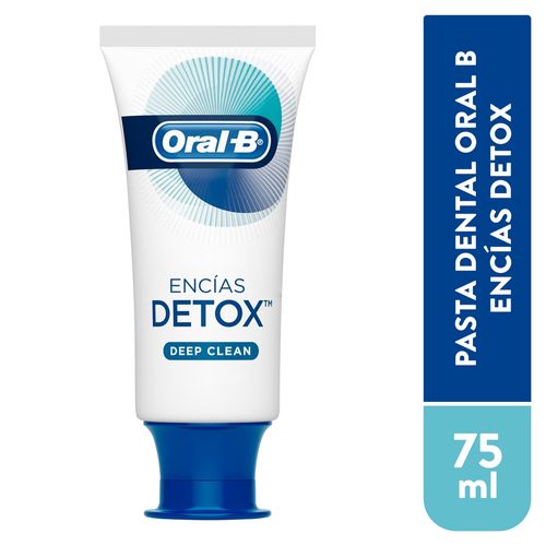 Pasta de Dientes Oral-B Encías Detox Protección Completa - 75 ml
