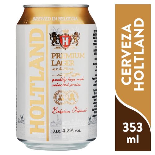 Cerveza Holtland original de belgica premium lager - 330 ml