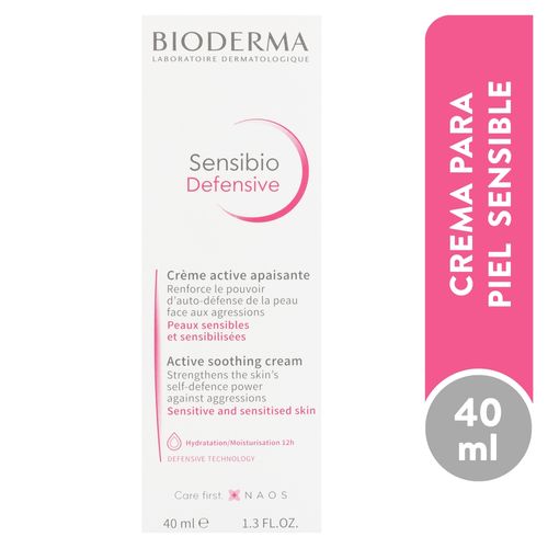 Crema Bioderma mantenimiento piel sensible - 40 ml