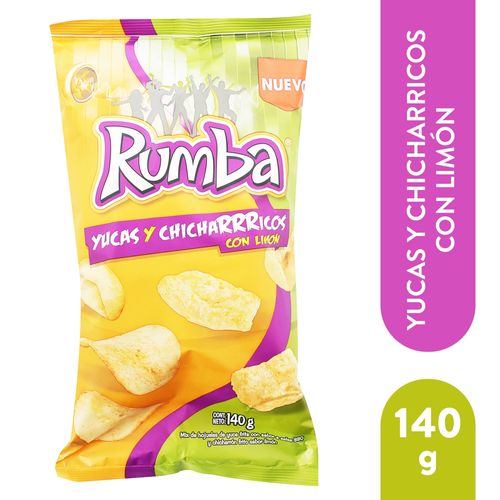 Snacks Rumba crujiente  mix yuca y chicharrón - 140 g