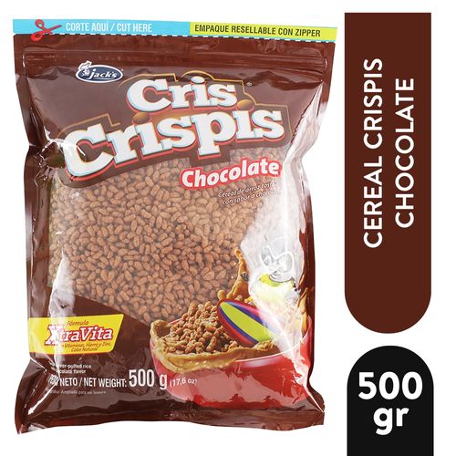 Cereal Jack´s Chocolate Cris Crispis Zippe - 500g