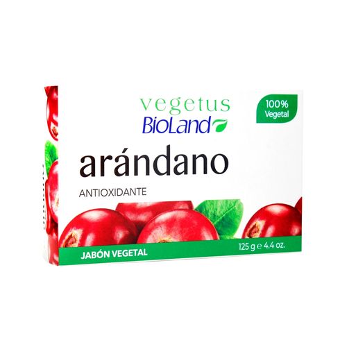 Jabón Bioland de Tocador Arandano - 125 g