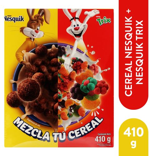 Cereal Nesquik Trix 2 Pack - 410 g
