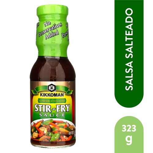 Salsa Kikkoman salteado sin preservantes - 323 g