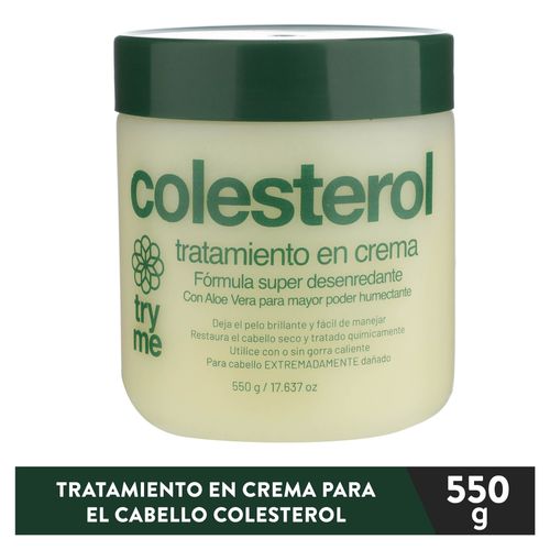 Tratamiento Para Cabello Try Mee Colesterol -550 g