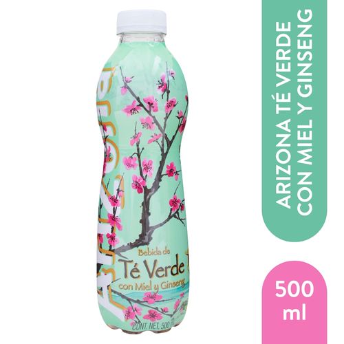 Té verde Arizona con miel y ginseng - 500 ml