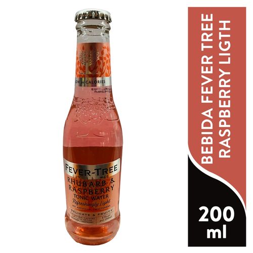 Bebida Fever-Tree sabor raspberry light - 200 ml