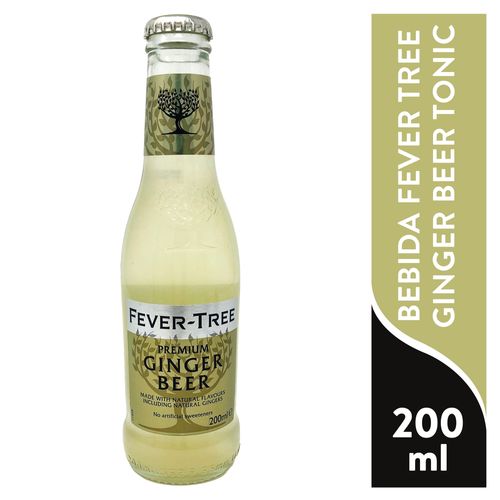 Bebida Fever Tree Ginger Beer Tonic - 200 ml