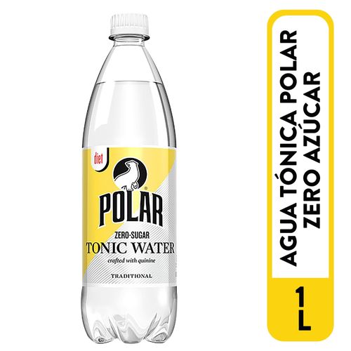 Agua tónica Polar premuim tradicional cero azúcar - 1000 ml