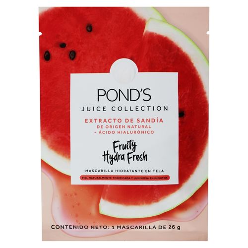 Mascarilla Pond's Fruity Hydra Fresh Sandia - 26 g