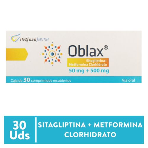 Oblax50500Mg30Comprrecubiertos