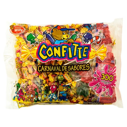 Confites Willy Carnaval De Sabores Surtidos - 1190 g