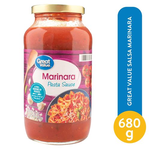 Great Value Salsa Marinara - 680gr