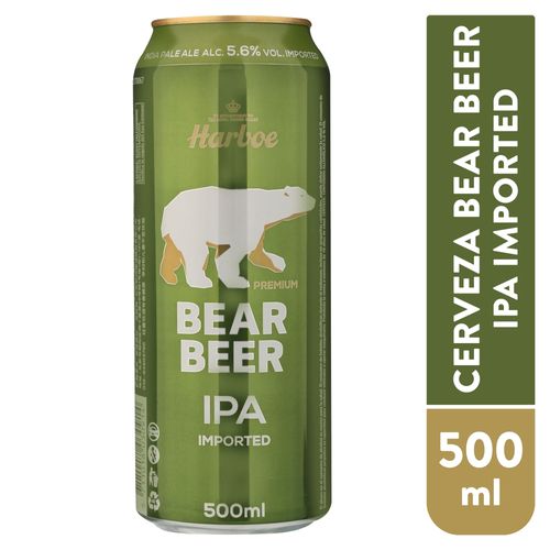 Cerveza Bear Beer Ipa lata - 500 ml