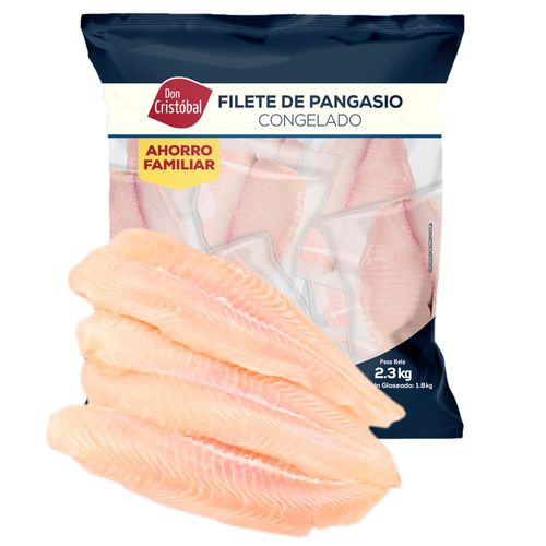 Filete Don Cristóbal de pangasio congelado - 2.3 kg