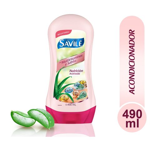 Acondicionador Savilé multivitaminas - 490 ml