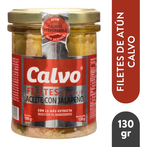 Filetes Atun Calvo Aceit Oliva 180gr