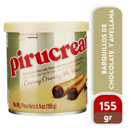 Barquillo Pirucream avellana - 155 g