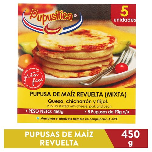 Pupusas Mixtas Pupusitica Pack - 450 g