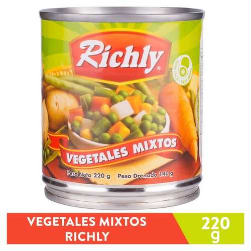 Vegetales Richly mixtos - 140 g