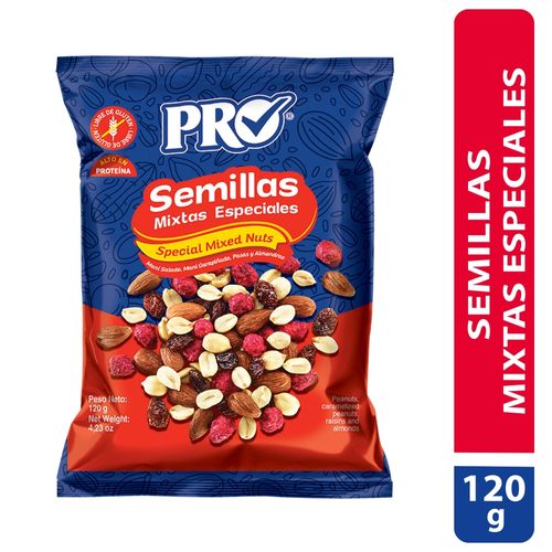 Semillas mixtas Pro doypack - 120 g