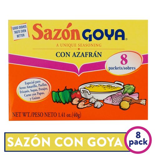 Sazonador Goya con azafrán - 40 g