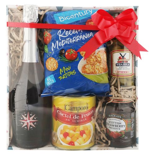 Canasta Navideña Walmart 23 Vino Ager Ventus - 1 Ud