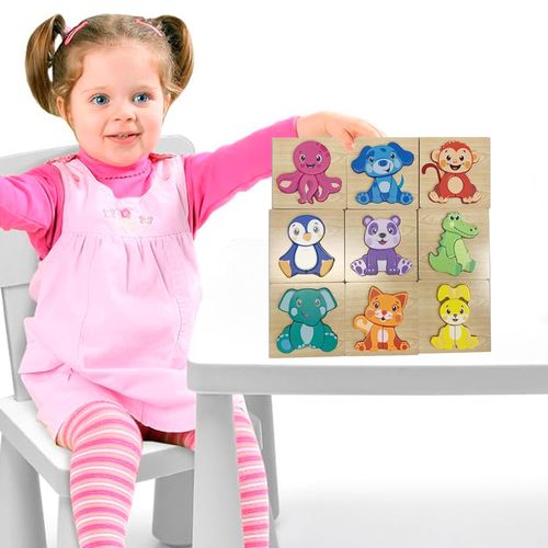 Rompecabezas Spark Create Imagine mini aninales madera