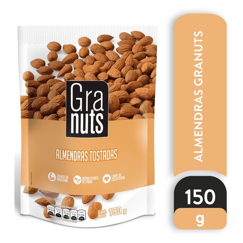 Almendras Granuts Tostadas Bolsa - 150 g