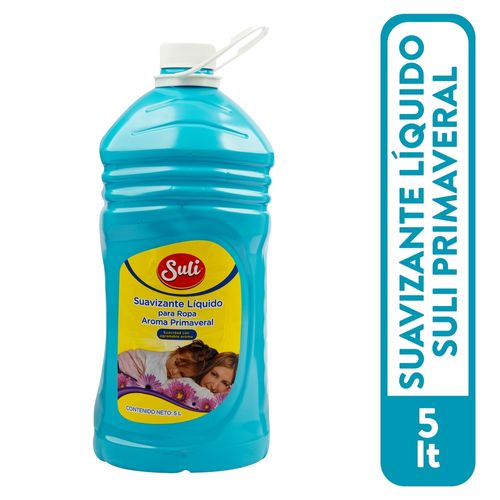 Suavizante Líquido Para Ropa Suli Aroma Primaveral - 5000 ml