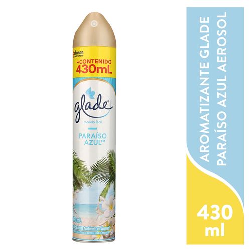 Aromatizante Glade Ae Paraiso Azul 430ml