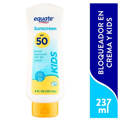 Protector solar Equate kids lotion FPS 50 - 237 ml