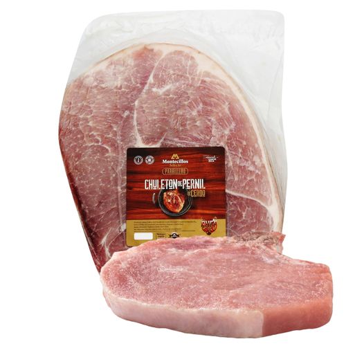 Chuletón De Cerdo Montecillos, Empacado, Precio indicado por Kilo