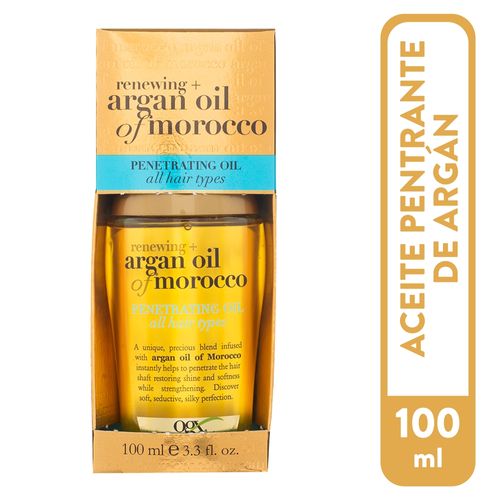 Aceite Organix Pen Renov Argan Mar -100ml