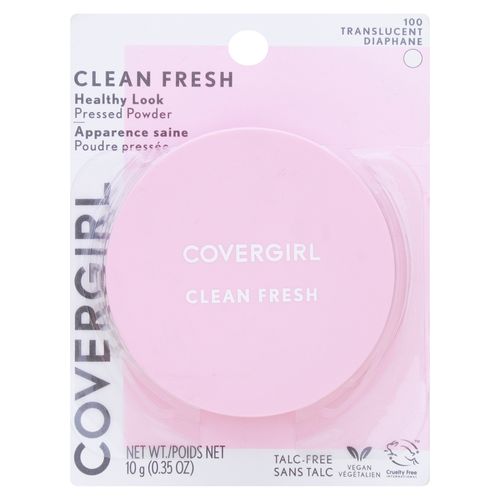 Polvo Compacto Covergirl Tono 100 Trasluc Clean Fresh - 10 g