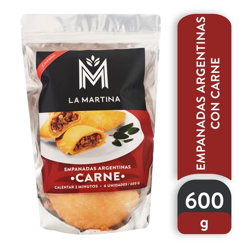 Empanadas argentinas La Martina de carne 6 Uds - 480 g
