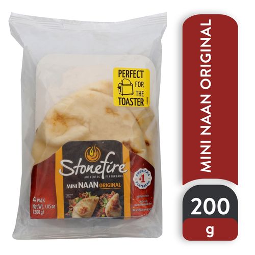 Pan Stonefire Naan Original -200 g