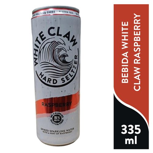 Bebida White Claw Raspberry 355ml