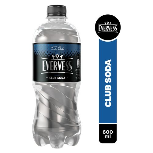 Evervess Club Soda 600Ml