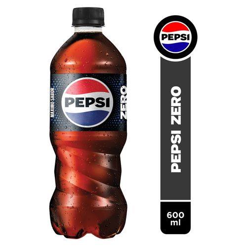 Bebida Gasificada Pepsi Black Pet 600ml