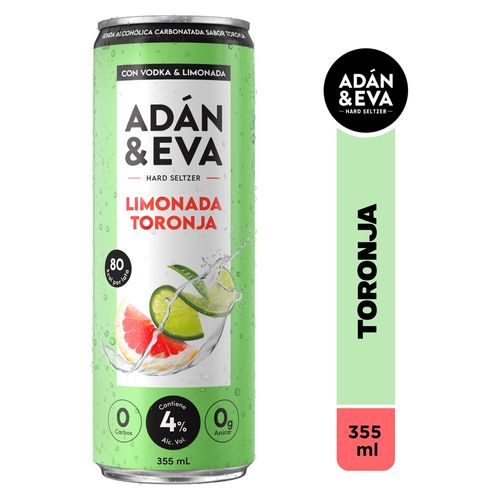 Bebida Adán & Eva Toronja Lata- 355ml